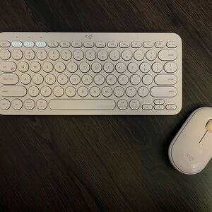 Logitech Pebble Wireless Mouse and Keyboard